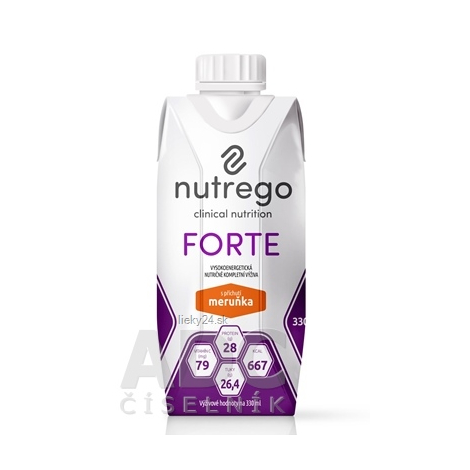 E-shop Nutrego FORTE s príchuťou marhuľa