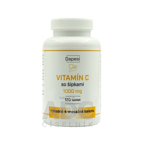 Dapesi VITAMÍN C so šípkami 1000 mg