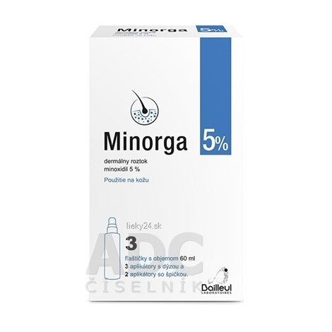 E-shop Minorga 5 % dermálny roztok