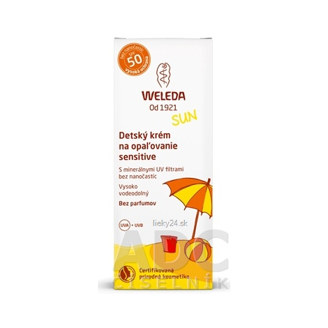 WELEDA SUN Detský krém na opaľovanie SPF 50