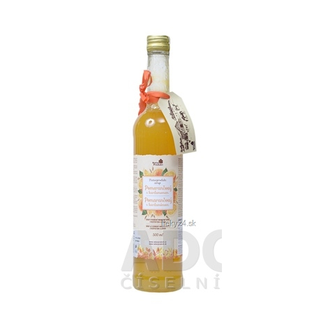 NaturProdukt Sirup Pomarančový s kardamómom