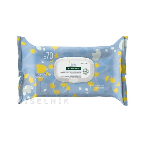 KLORANE BEBE LINGETTES NETTOYANTES DOUCES