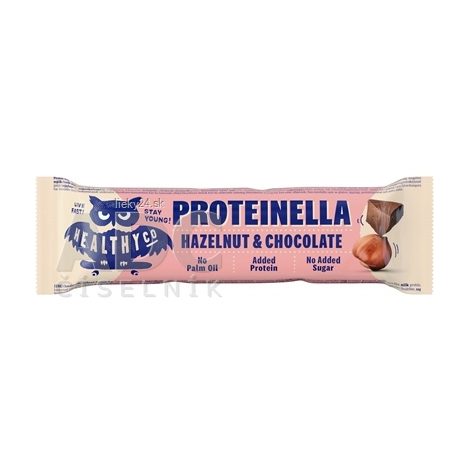 HealthyCo PROTEINELLA Čokoláda/lieskový orech