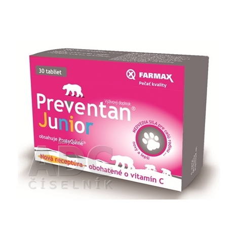 FARMAX Preventan Junior + vitamín C