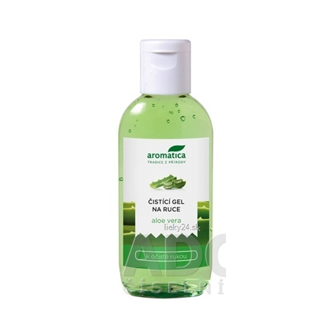 aromatica ČISTIACI GÉL NA RUKY aloe vera