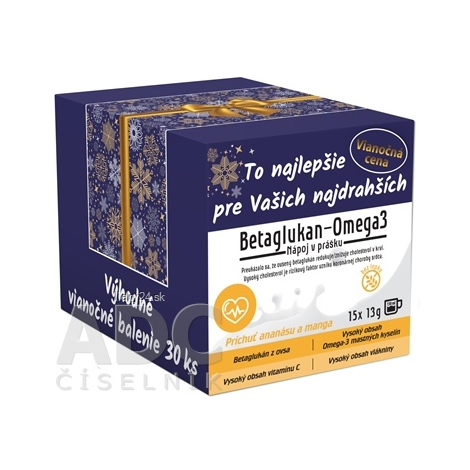 asp BETAGLUKAN - OMEGA 3 Vianoce