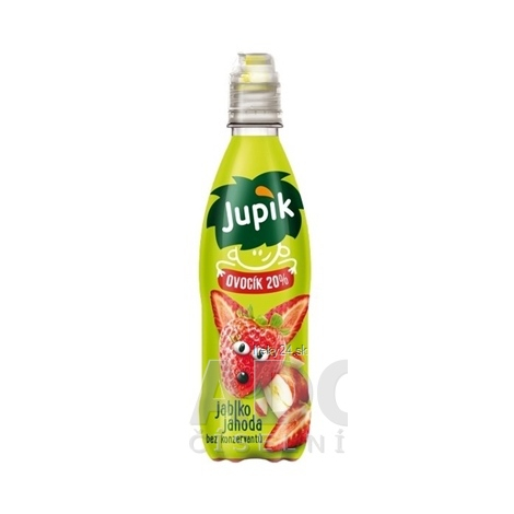Jupík OVOCÍK 20% jahoda jablko