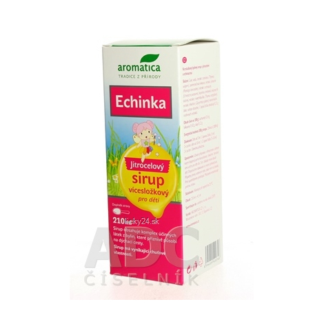 Obrázok AR SKOROCELOVY SIRUP ECHINKA DETI 210ML