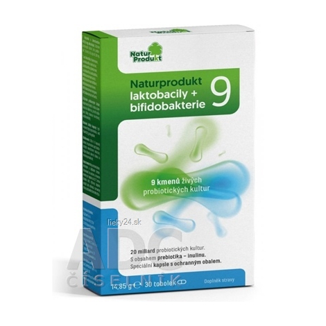 NaturProdukt Laktobacily + bifidobakterie 9