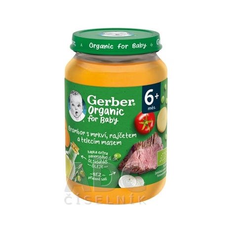 Gerber Organic Mäsovo-zeleninový príkrm