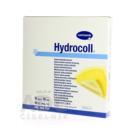 Obrázok Kompres Hydrocoll sterilný 10x10cm 10ks