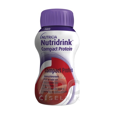 Nutridrink Compact Protein s príchuťou lesného ovocia 24x125 ml