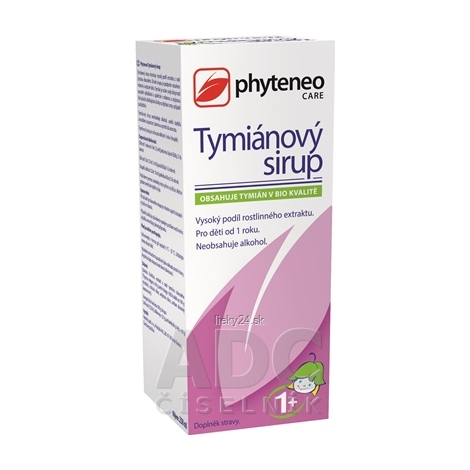 Phyteneo Tymiánový sirup Bio
