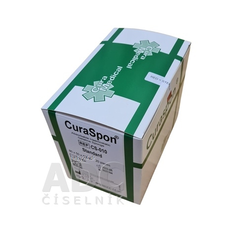 CuraSpon Standard CS-010 želatínové hemostatikum