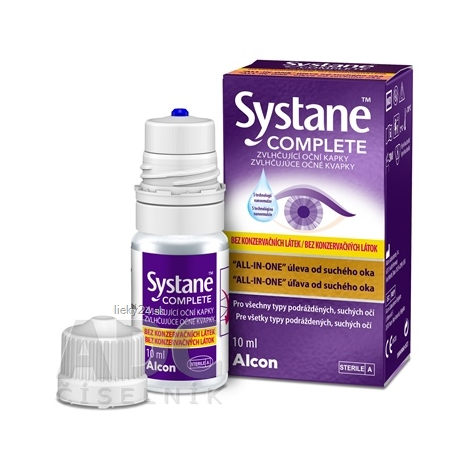 Systane COMPLETE Bez konzervačných látok 10 ml