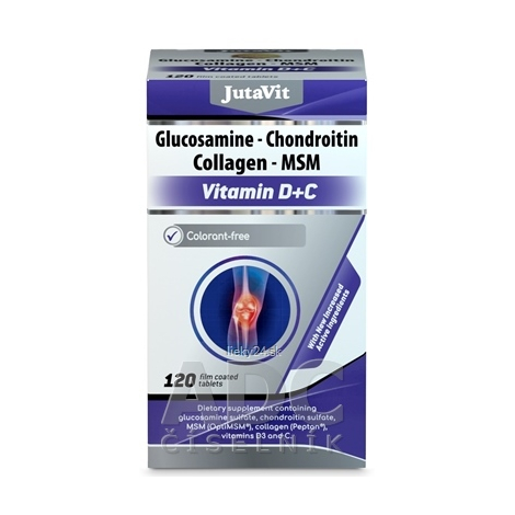 JutaVit Glukozamín Chondroitín kolagén MSM