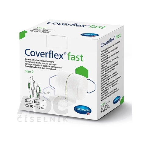 Coverflex fast elastický hadicový obväz