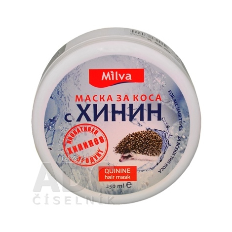 Milva Maska na vlasy s Chinínom