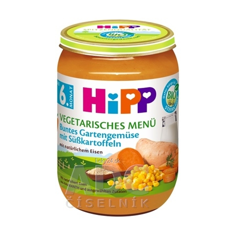 HiPP BIO Zelenina zo záhradky so sladkými zemiakmi