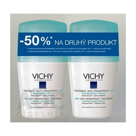 VICHY DEO ANTI-TRANSPIRANT 48H Intense Duo