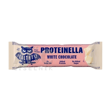 HealthyCo PROTEINELLA Biela čokoláda