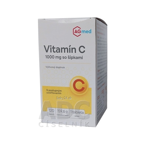 AGmed Vitamín C 1000 mg so šípkami