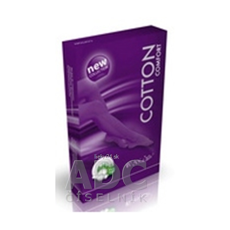MAXIS COMFORT COTTON LÝTKOVÉ PANČUCHY veľ. 6, normálne, bez špice, bronz, 1 pár