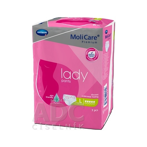 MoliCare Premium lady pants 5 kvapiek L