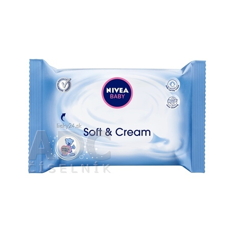 NIVEA BABY Čistiace obrúsky SOFT&CREAM