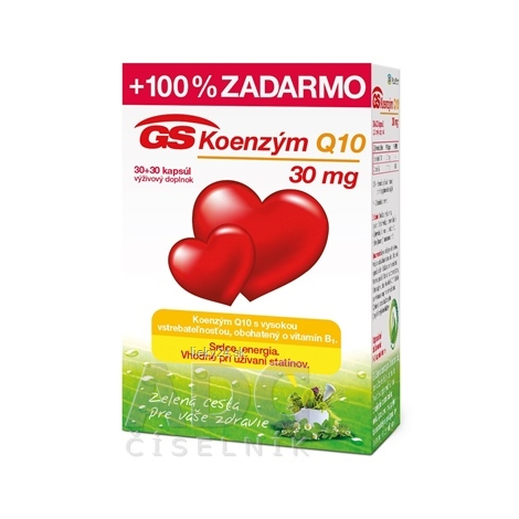 E-shop GS Koenzým Q10 30 mg NOVÝ