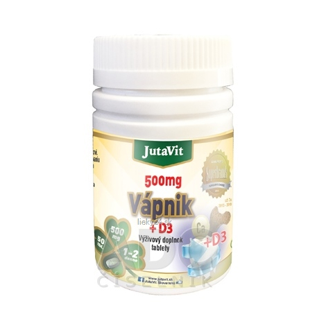 JutaVit Vápnik 500 mg + D3