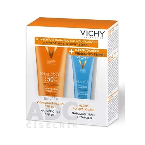 VICHY Ideál Soleil Milk SPF 50+ PACK 2016