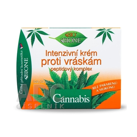 BC BIO Cannabis KRÉM Intenzívny proti vráskam