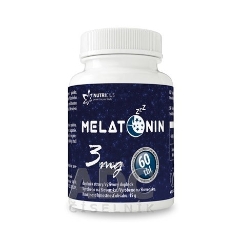 NUTRICIUS Melatonín 3 mg