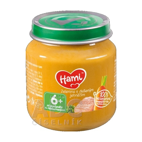 Hami príkrm Zelenina s duseným jahňacím