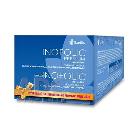 INOFOLIC PREMIUM 60 vrecúšok + INOFOLIC 20 vrecúšok
