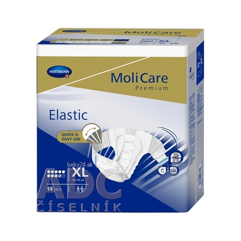 MoliCare Premium Elastic 9 kvapiek XL