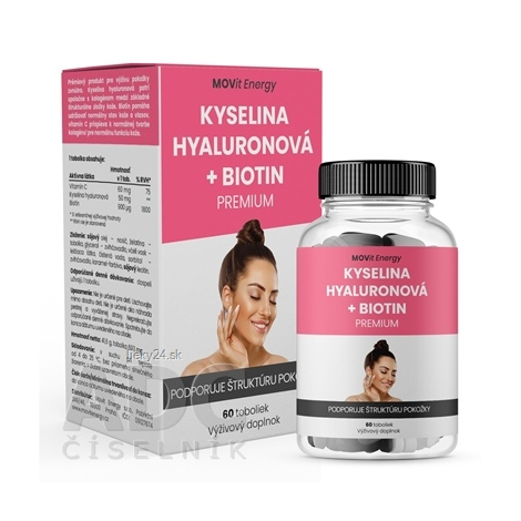 MOVit Kyselina hyaluronová + Biotin PREMIUM