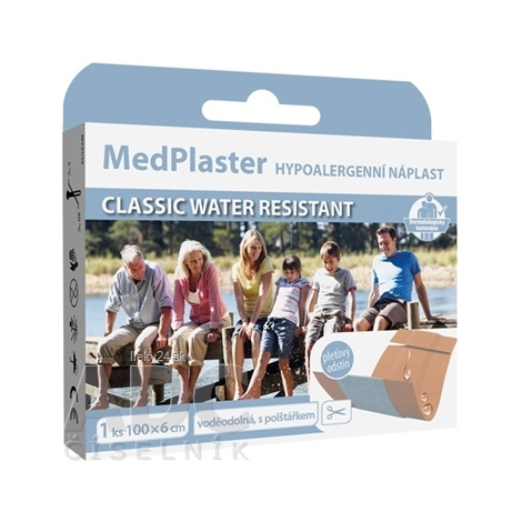 MedPlaster Náplasť CLASSIC WATER RESISTANT