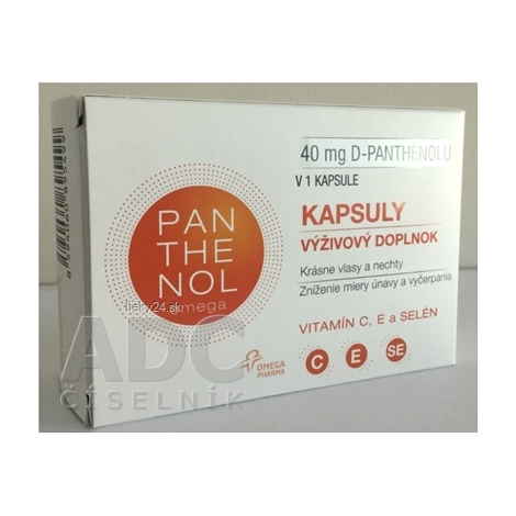 omega PANTHENOL 40 mg