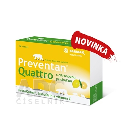 FARMAX Preventan Quattro s citrónovou príchuťou