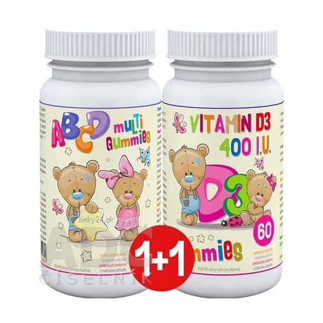 E-shop ABCD muLTi Gummies + D3 Gummies - Clinical 1+1