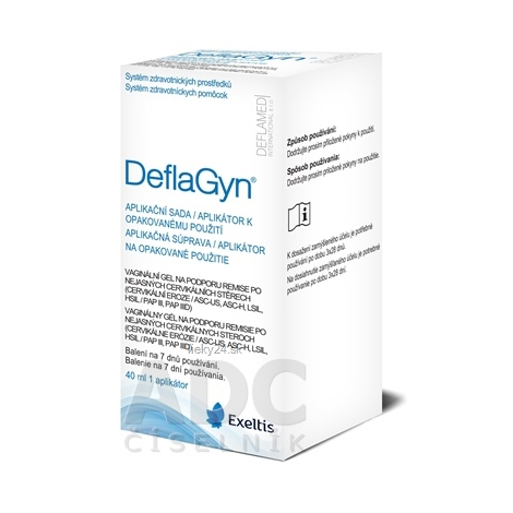 DeflaGyn aplikačná súprava 40 ml + 1 aplikátor