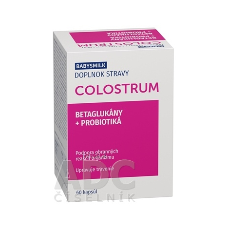 BABYSMILK COLOSTRUM + BETAGLUKÁNY + PROBIOTIKÁ