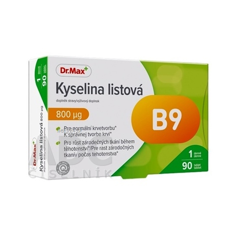 Dr.Max Kyselina listová 800 µg