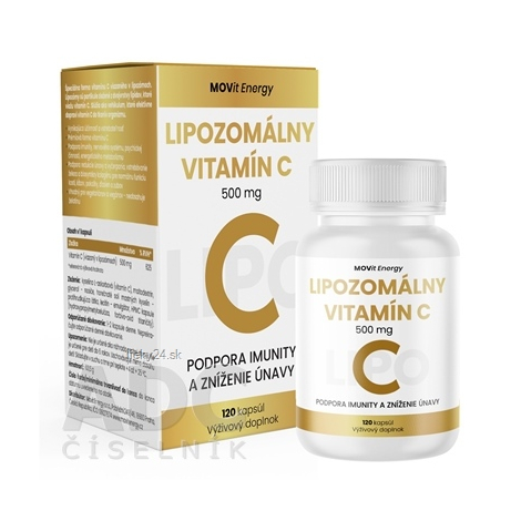 MOVit Lipozomálny vitamín C 500 mg