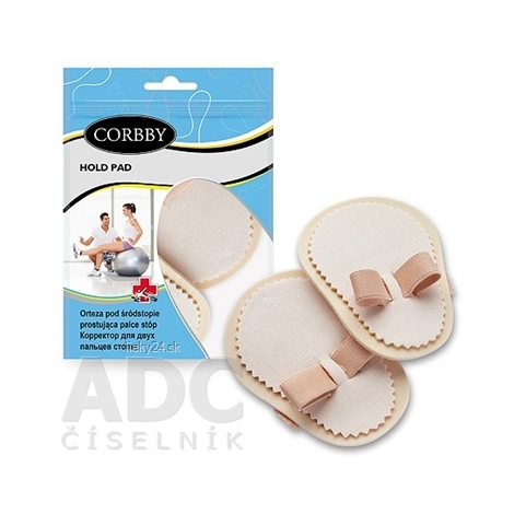 CORBBY Korektor kladivkových prstov