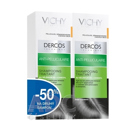 VICHY DERCOS ANTI-PELLICULAIRE SENSITIVE DUO