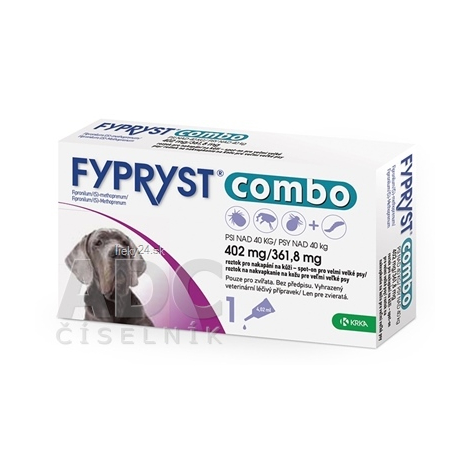 FYPRYST combo 402 mg/361,8 mg PSY NAD 40 KG 1x4,02ml