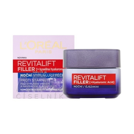 L´OREAL REVITALIFT FILLER NOČNÝ